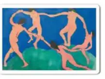 The Dance I (Matisse) sticker