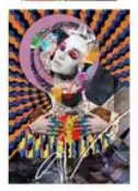 Collage Art No. 26 sticker