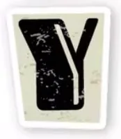 Letter Y sticker
