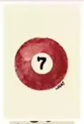 Red Aesthetic No. 41 sticker
