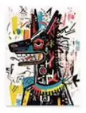 Street Art Animals No. 4 sticker