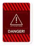 Warning Signs No. 13 sticker
