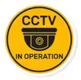 CCTV in Operation sticker