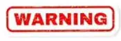 Warning Signs No. 75 sticker