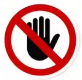 Warning Signs No. 76 sticker