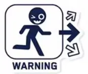 Warning Signs No. 78 sticker